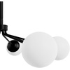 image:imageHunter  Hepburn 4light Matte Black Large Chandelier Dimmable Modern Style Sputnik Shaped for Bedrooms Kitchens Dining Living Rooms  19893Matte Black