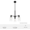 image:imageHunter  Lochemeade 3Light Noble Bronze Medium Size Chandelier Dimmable Modern Style Candle Shaped for Bedrooms Kitchens Dining Living Rooms  19721