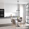 image:imageHunter  Lochemeade 3light Natural Black Iron Medium Size Chandelier Dimmable Modern Style Candle Shaped for Bedrooms Kitchens Dining Living Rooms  19707Natural Iron