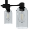 image:imageHunter  Lochemeade 3light Natural Black Iron Medium Size Chandelier Dimmable Modern Style Candle Shaped for Bedrooms Kitchens Dining Living Rooms  19707Natural Iron
