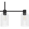 image:imageHunter  Lochemeade 4light Noble Bronze Large Chandelier Dimmable Linear Shaped for Bedrooms Kitchens Dining Living Rooms  19720