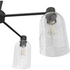 image:imageHunter  Lochemeade 5light Brushed Nickel Large Chandelier Dimmable Modern Style Candle Shaped for Bedrooms Kitchens Dining Living Rooms  19197Noble Bronze