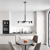 image:imageHunter  Lochemeade 5light Brushed Nickel Large Chandelier Dimmable Modern Style Candle Shaped for Bedrooms Kitchens Dining Living Rooms  19197Noble Bronze