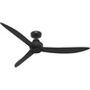 image:imageHunter  Mazzini IndoorOutdoor Ceiling Fan RemoteMatte Black