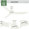 image:imageHunter  Mazzini IndoorOutdoor Ceiling Fan RemoteMatte White