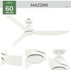 image:imageHunter  Mazzini IndoorOutdoor Ceiling Fan RemoteMatte White