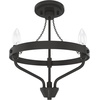 image:imageHunter  Merlin 3light Noble Bronze Small Chandelier Dimmable Industrial Style Empire Shaped for Bedrooms Kitchens Dining Living Rooms  19804