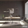 image:imageHunter  Merlin 3light Noble Bronze Small Chandelier Dimmable Industrial Style Empire Shaped for Bedrooms Kitchens Dining Living Rooms  19804