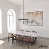image:imageHunter  Merlin 6light Noble Bronze Large Chandelier Dimmable Industrial Style Empire Shaped for Bedrooms Kitchens Dining Living Rooms  19796