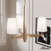 image:imageHunter  Nolita 3light Alturas Gold Medium Size Chandelier Dimmable Modern Style Candle Shaped for Bedrooms Kitchens Dining Living Rooms  19878