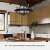 image:imageHunter  Perch Point 5light Noble Bronze Medium Size Chandelier Dimmable Casual Style Empire Shaped for Bedrooms Kitchens Dining Living Rooms  19416