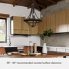 image:imageHunter  Perch Point 5light Noble Bronze Medium Size Chandelier Dimmable Casual Style Empire Shaped for Bedrooms Kitchens Dining Living Rooms  19424