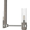 image:imageHunter  River Mill 3light Brushed Nickel Medium Size Chandelier Dimmable Rustic Style Candle Shaped for Bedrooms Kitchens Dining Living Rooms  19473