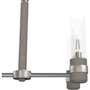 image:imageHunter  River Mill 6light Brushed Nickel Large Chandelier Dimmable Rustic Style Linear Shaped for Bedrooms Kitchens Dining Living Rooms  19471