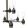 image:imageHunter  River Mill 9light Rustic Iron Large Chandelier Dimmable Rustic Style Candle Shaped for Bedrooms Kitchens Dining Living Rooms  19478