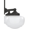image:imageHunter  Saddle Creek 3Light Noble Bronze Schoolhouse Style Dimmable Medium Size Chandelier for Bedrooms Kitchens Dining Living Rooms  19357