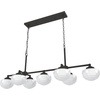 image:imageHunter  Saddle Creek 7light Noble Bronze Extra Large Chandelier Dimmable Schoolhouse Style Linear Shaped for Bedrooms Kitchens Dining Living Rooms  19494
