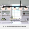 image:imageHunter  Saddle Creek 7light Noble Bronze Extra Large Chandelier Dimmable Schoolhouse Style Linear Shaped for Bedrooms Kitchens Dining Living Rooms  19494