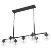 image:imageHunter  Saddle Creek 7light Noble Bronze Extra Large Chandelier Dimmable Schoolhouse Style Schoolhouse Shaped for Bedrooms Kitchens Dining Living Rooms  19495