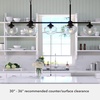 image:imageHunter  Saddle Creek 7light Noble Bronze Extra Large Chandelier Dimmable Schoolhouse Style Schoolhouse Shaped for Bedrooms Kitchens Dining Living Rooms  19495