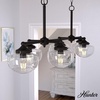 image:imageHunter  Saddle Creek 7light Noble Bronze Extra Large Chandelier Dimmable Schoolhouse Style Schoolhouse Shaped for Bedrooms Kitchens Dining Living Rooms  19495