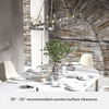 image:imageHunter  Saddlewood 10light Natural Black Iron Extra Large Chandelier Dimmable Casual Style Linear Shaped for Bedrooms Kitchens Dining Living Rooms  19027