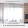 image:imageHunter  Southcrest 4light Distressed White Large Chandelier Dimmable Casual Style Candle Shaped for Bedrooms Kitchens Dining Living Rooms  19637