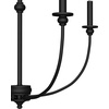 image:imageHunter  Southcrest 4light Matte Black Large Chandelier Dimmable Casual Style Candle Shaped for Bedrooms Kitchens Dining Living Rooms  19636