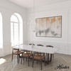 image:imageHunter  Southcrest 9light Distressed White Large Chandelier Dimmable Casual Style Candle Shaped for Bedrooms Kitchens Dining Living Rooms  19633