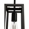 image:imageHunter  Squire Manor 1light Matte Black Mini Pendant Light Dimmable Modern Style Rectangle Shaped for Bedrooms Kitchens Dining Living Rooms  19769