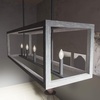 image:imageHunter  Squire Manor 5light Matte Black Extra Large Chandelier Dimmable Modern Style Linear Shaped for Bedrooms Kitchens Dining Living Rooms  19090Matte Black