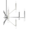 image:imageHunter  Sunjai 12Light Brushed Nickel Formal Style Dimmable Extra Large Chandelier for Bedrooms Kitchens Dining Living Rooms  19528Brushed Nickel