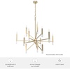 image:imageHunter  Sunjai 12light Alturas Gold Extra Large Chandelier Dimmable Formal Style Candle Shaped for Bedrooms Kitchens Dining Living Rooms  19529