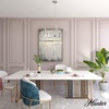 image:imageHunter  Sunjai 5light Brushed Nickel Large Chandelier Dimmable Formal Style Candle Shaped for Bedrooms Kitchens Dining Living Rooms  19522