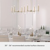 image:imageHunter  Sunjai 7Light Alturas Gold Dimmable Extra Large Chandelier for Bedrooms Kitchens Dining Living Rooms  19986