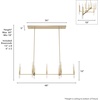 image:imageHunter  Sunjai 7Light Alturas Gold Dimmable Extra Large Chandelier for Bedrooms Kitchens Dining Living Rooms  19986
