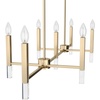 image:imageHunter  Sunjai 7Light Alturas Gold Dimmable Extra Large Chandelier for Bedrooms Kitchens Dining Living Rooms  19986