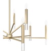 image:imageHunter  Sunjai 9Light Alturas Gold Extra Large Chandelier Dimmable Formal Style Candle Shaped for Bedrooms Kitchens Dining Living Rooms  19521