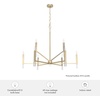 image:imageHunter  Sunjai 9Light Alturas Gold Extra Large Chandelier Dimmable Formal Style Candle Shaped for Bedrooms Kitchens Dining Living Rooms  19521