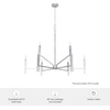 image:imageHunter  Sunjai 9light Brushed Nickel Extra Large Chandelier Dimmable Formal Style Candle Shaped for Bedrooms Kitchens Dining Living Rooms  19520