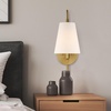 image:imageHunter  Valley Park 1Light Medium Size Sconce with Dimmer Switch Transitional Style Bulb Included Adjustable Head for Bedrooms Kitchens Dining Living Rooms Nooks Matte BlackAlturas Gold