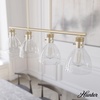 image:imageHunter  Van Nuys 4light Alturas Gold Large Chandelier Dimmable Transitional Style Linear Shaped for Bedrooms Kitchens Dining Living Rooms  48037Alturas Gold