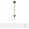 image:imageHunter  Vidria 1Light Alturas Gold Mini Pendant Light Dimmable Formal Style Bell Shaped for Bedrooms Kitchens Dining Living Rooms  45233