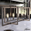 image:imageHunter  Woodburn 5light Brushed Nickel Extra Large Chandelier Dimmable Modern Style Linear Shaped for Bedrooms Kitchens Dining Living Rooms  19811