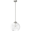 image:imageHunter  Xidane 1light Alturas Gold Medium Size Pendant Light Dimmable Mid Century Modern Style Globe Shaped for Bedrooms Kitchens Dining Living Rooms  19767Brushed Nickel