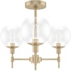 image:imageHunter  Xidane 3light Alturas Gold Medium Size Chandelier Dimmable Mid Century Modern Style Candle Shaped for Bedrooms Kitchens Dining Living Rooms  19739Alturas Gold