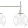 image:imageHunter  Xidane 5light Alturas Gold Extra Large Chandelier Dimmable Mid Century Modern Style Linear Shaped for Bedrooms Kitchens Dining Living Rooms  19747Brushed Nickel