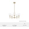 image:imageHunter  Xidane 5light Alturas Gold Large Chandelier Dimmable Mid Century Modern Style Round Shaped for Bedrooms Kitchens Dining Living Rooms  19741Alturas Gold