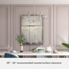 image:imageHunter  Xidane 6light Brushed Nickel Large Chandelier Dimmable Mid Century Modern Style Round Shaped for Bedrooms Kitchens Dining Living Rooms  19744Brushed Nickel