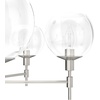 image:imageHunter  Xidane 6light Brushed Nickel Large Chandelier Dimmable Mid Century Modern Style Round Shaped for Bedrooms Kitchens Dining Living Rooms  19744Brushed Nickel